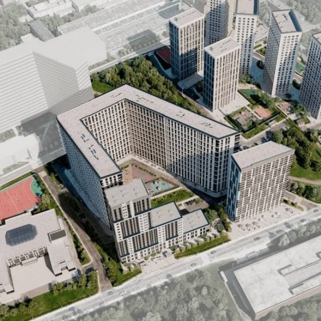 ЖК Октябрьское поле (ул. Берзарина, д.28А, 30, 30А, 30Б, 32)