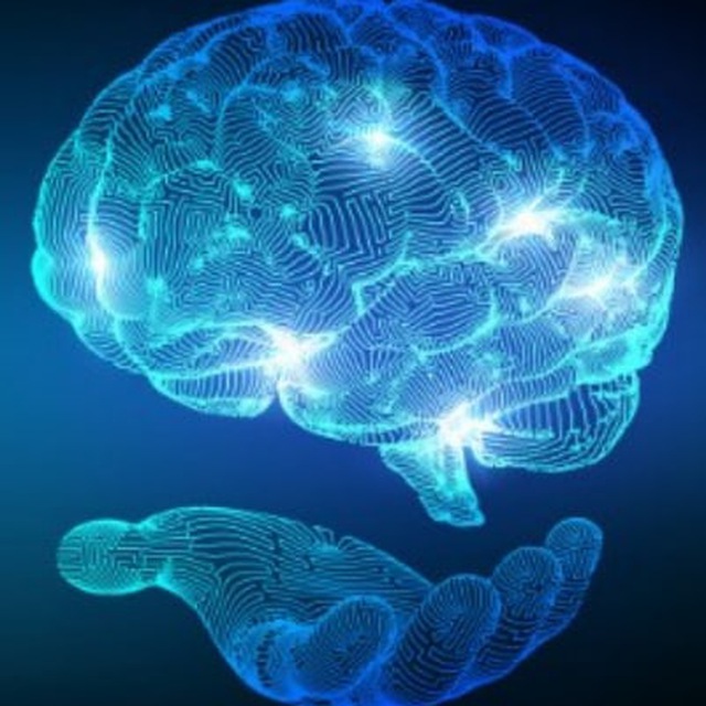 Ai 2021. Цифровой мозг. Digital Brain. 3d in Science.