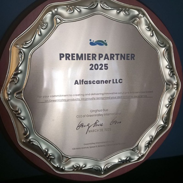 Альфасканер - официальный представитель GreenValley в России.