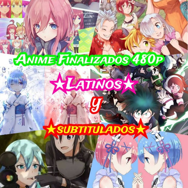 Telegram channel Animes latinos y subtitulados😎 — @animesfinalizadoLSHD  — TGStat