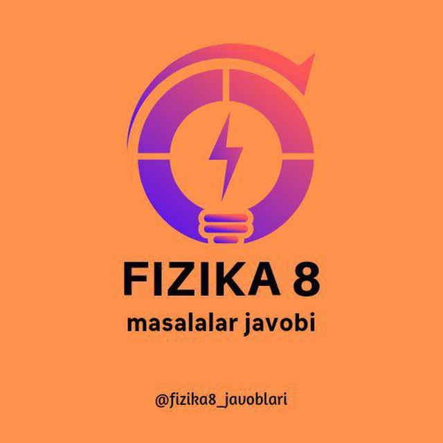 8 sinf fizika 5 mashq javoblari