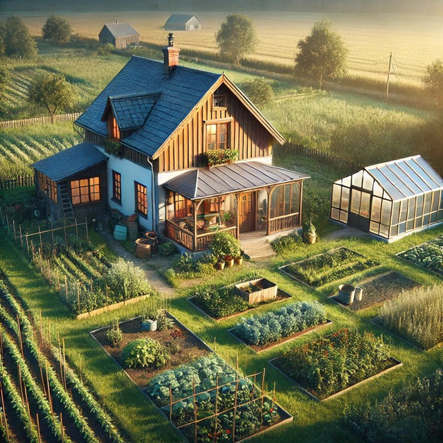 Огород на даче 🏡