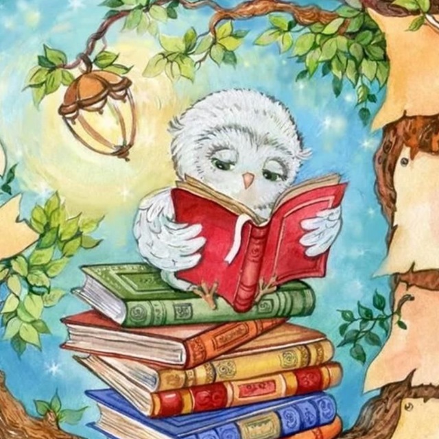 С книгой в руках