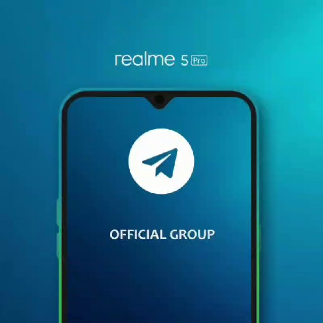 telegram realme 5 pro